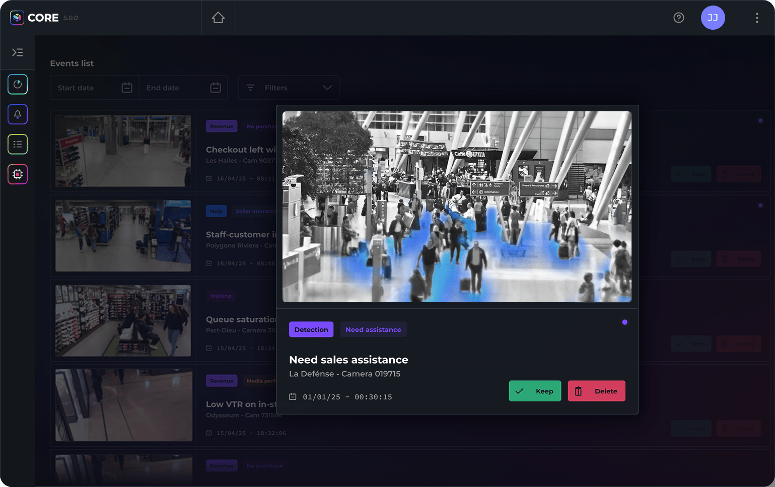 EVENTS-Features-Transport