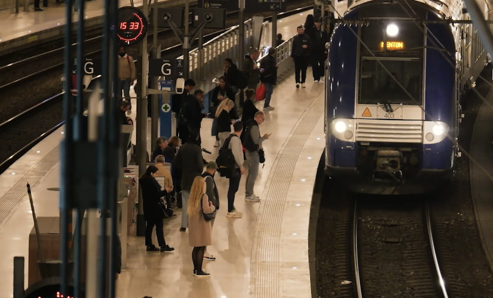 gare de Monaco équipée par XXII