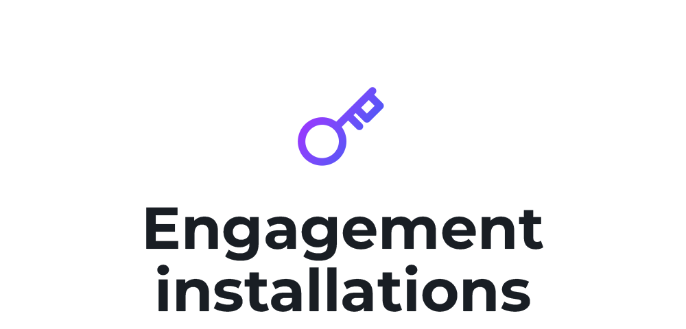 Card-EngagementInstallations