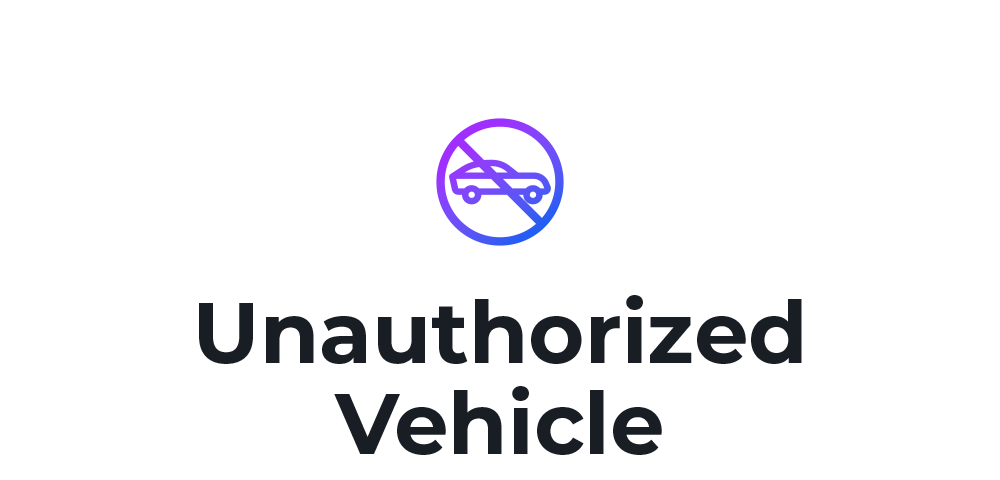 Card-UnauthorizedVehicle